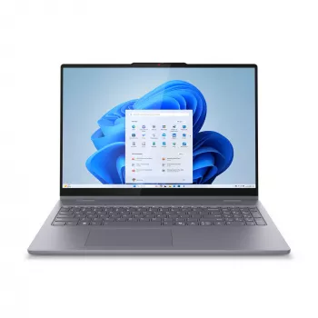 Lenovo IdeaPad 5 2-in-1 16IAL10 Intel Core Ultra 5 225U Hybrid (2-in-1) 40,6 cm (16 Zoll) Touchscreen WUXGA 16 GB LPDDR5x-SDRAM 1 TB SSD Wi-Fi 7 (802.11be) Windows 11 Home Deutsch Grau