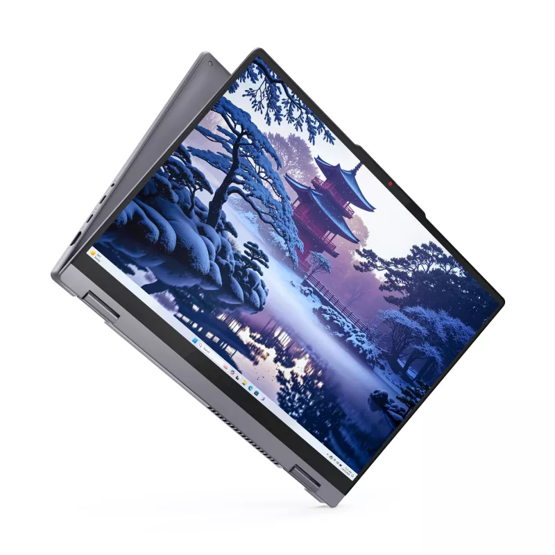 Lenovo IdeaPad 5 2-in-1 16IAL10 Intel Core Ultra 5 225U Hybrid (2-in-1) 40,6 cm (16 Zoll) Touchscreen WUXGA 16 GB LPDDR5x-SDRAM 1 TB SSD Wi-Fi 7 (802.11be) Windows 11 Home Deutsch Grau