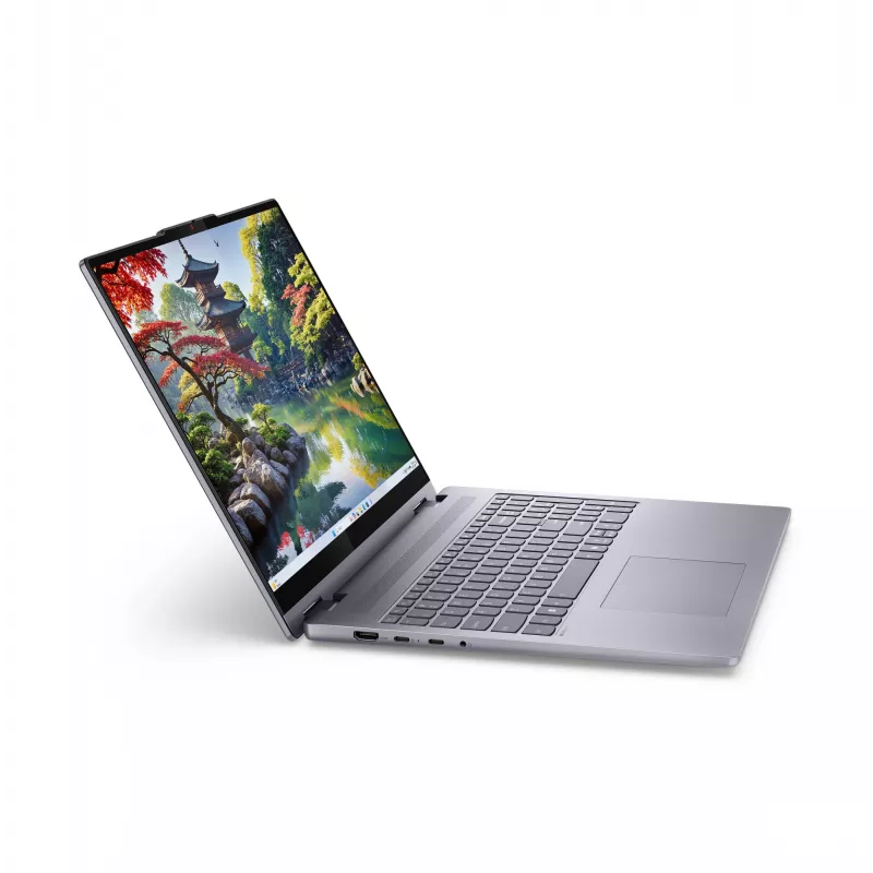 Lenovo IdeaPad 5 2-in-1 16IAL10 Intel Core Ultra 5 225U Hybrid (2-in-1) 40,6 cm (16 Zoll) Touchscreen WUXGA 16 GB LPDDR5x-SDRAM 1 TB SSD Wi-Fi 7 (802.11be) Windows 11 Home Deutsch Grau