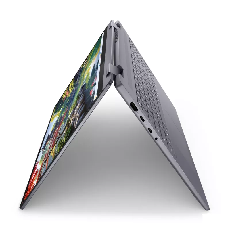Lenovo IdeaPad 5 2-in-1 16IAL10 Intel Core Ultra 5 225U Hybrid (2-in-1) 40,6 cm (16 Zoll) Touchscreen WUXGA 16 GB LPDDR5x-SDRAM 1 TB SSD Wi-Fi 7 (802.11be) Windows 11 Home Deutsch Grau