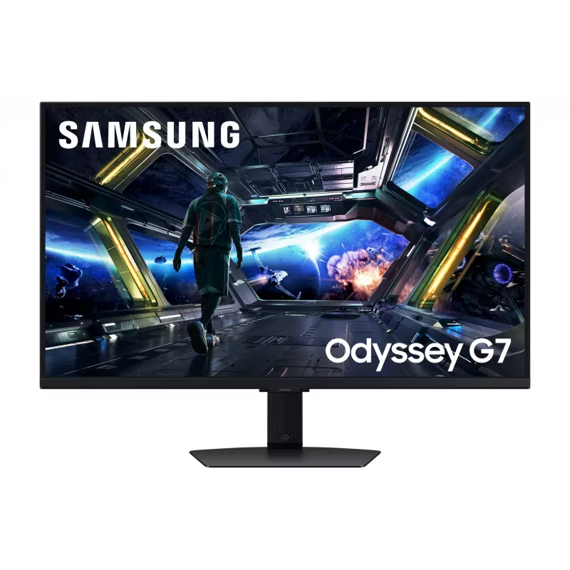 Samsung G70F Computermonitor 68,6 cm (27 Zoll) 3840 x 2160 Pixel 4K Ultra HD LCD Schwarz
