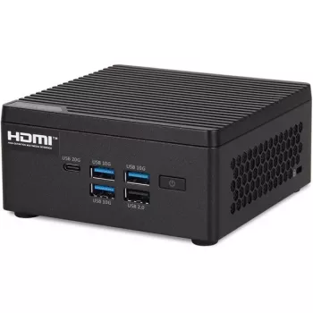 TERRA Micro 6100V1 Intel Core Ultra 5 125H 16 GB DDR5-SDRAM 500 GB SSD Windows 11 Pro Micro-PC Mini-PC Schwarz