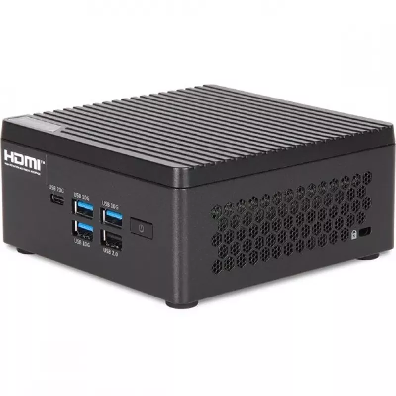 TERRA Micro 6100V1 Intel Core Ultra 5 125H 16 GB DDR5-SDRAM 500 GB SSD Windows 11 Pro Micro-PC Mini-PC Schwarz