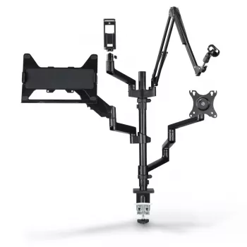 Hama 00004663 Monitorhalterung / Ständer 81,3 cm (32 Zoll) Schreibtisch Schwarz