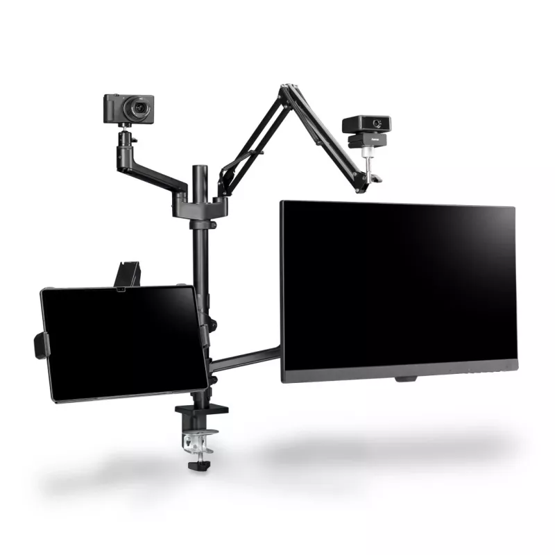 Hama 00004663 Monitorhalterung / Ständer 81,3 cm (32 Zoll) Schreibtisch Schwarz