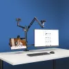 Hama 00004663 Monitorhalterung / Ständer 81,3 cm (32 Zoll) Schreibtisch Schwarz