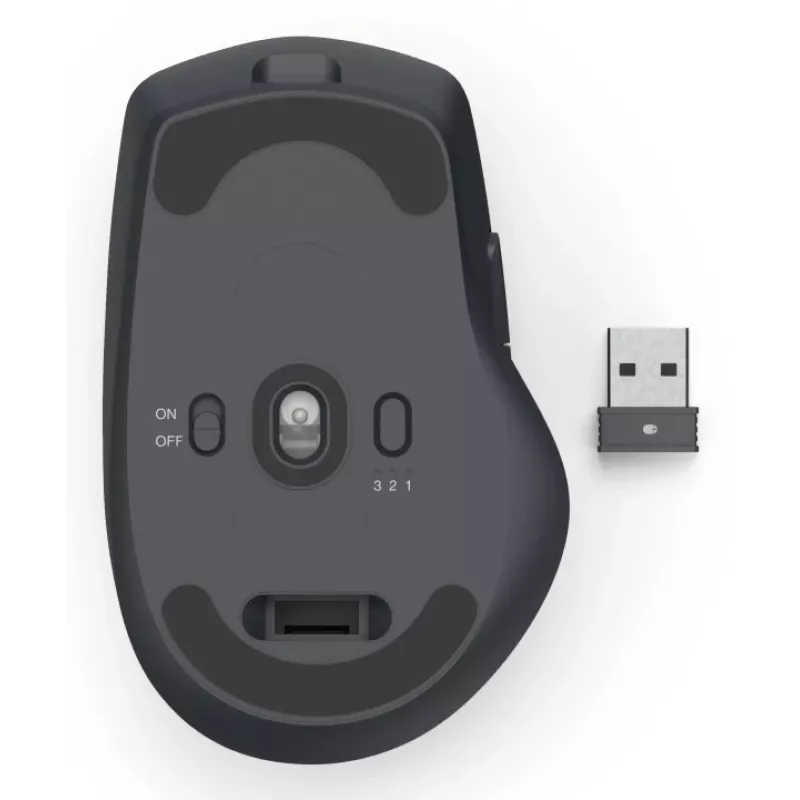 Hama WM-800 Maus Büro Rechtshändig RF Wireless + Bluetooth Optisch 3200 DPI