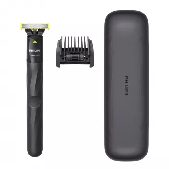 Philips Norelco OneBlade QP1424/65 Folienrasierer Schwarz Grau