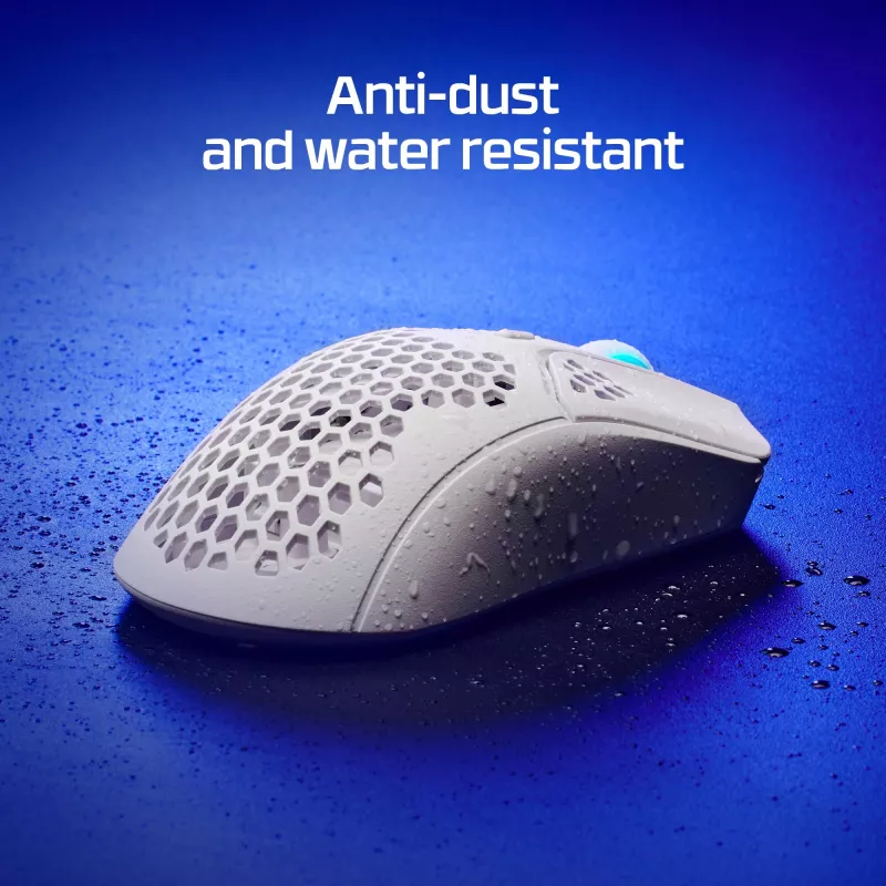 HyperX Pulsefire Haste – Kabellose Gaming-Maus (Weiß)