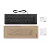 Kabelgebundene Full-Size-USB-Tastatur Lenovo 4Y41R64642 — Dänisches Layout, 105 Tasten, schwarz