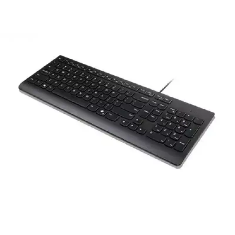 Kabelgebundene Full-Size-USB-Tastatur Lenovo 4Y41R64642 — Dänisches Layout, 105 Tasten, schwarz