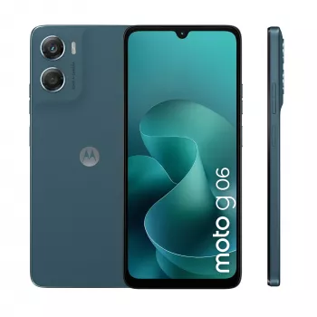 Smartphone Motorola moto g06 6,88 Zoll LCD 120 Hz 4 GB/128 GB Blau, MediaTek Helio G81, 50 MP, 5200 mAh, Dual-SIM, IP64