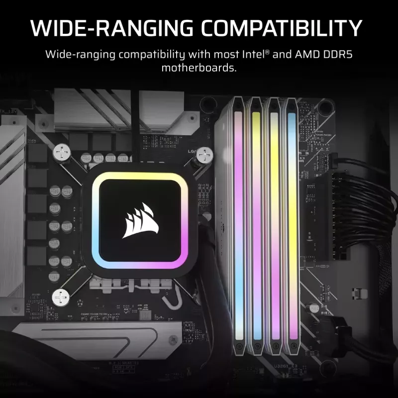 Zubehör-Kit Corsair CMPLEKIT2W Universelles Zubehör-Kit Weiß