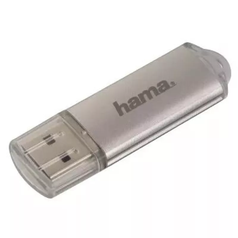 Hama Laeta FlashPen, USB 2.0, 128GB USB-Stick USB Typ-A Silber