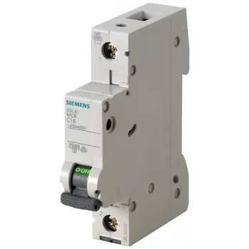 Siemens 5SL4106-6 Schutzschalter Miniatur-Leitungsschutzschalter Typ B 1