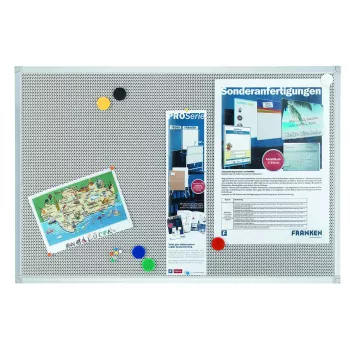 Magnetboard Franken PM3612 Metall 600 x 450 mm Silber