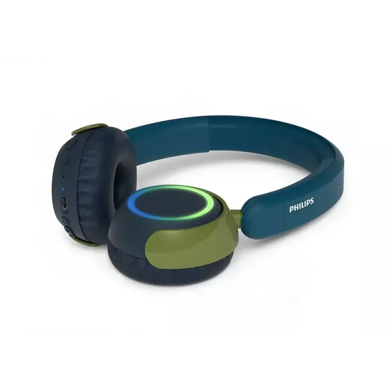 Philips 4000 series TAK4200CT/00 Kopfhörer/Headset Kabellos Head-band Anrufe/Musik Bluetooth Blau, Grün