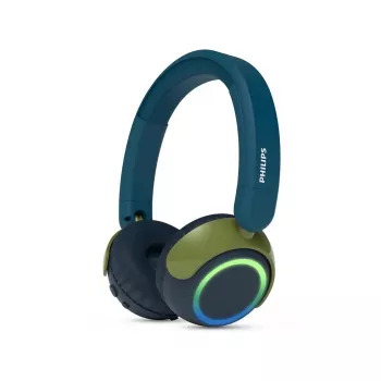 Philips 4000 series TAK4200CT/00 Kopfhörer/Headset Kabellos Head-band Anrufe/Musik Bluetooth Blau, Grün