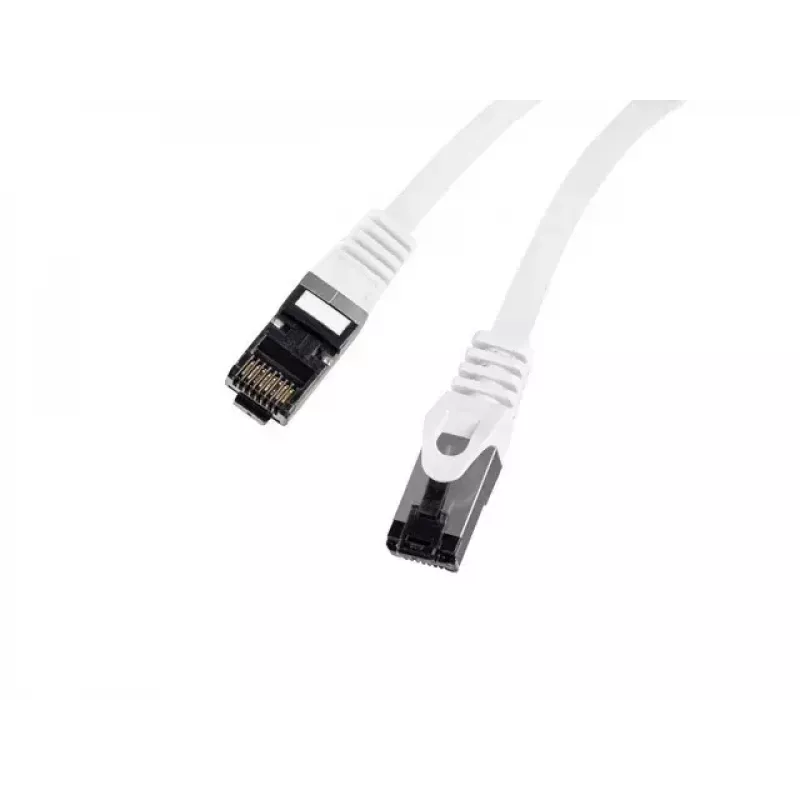 LANBERG Netzwerkkabel Cat8.1 S/FTP (S-STP) RJ-45–RJ-45 Weiß 2 m