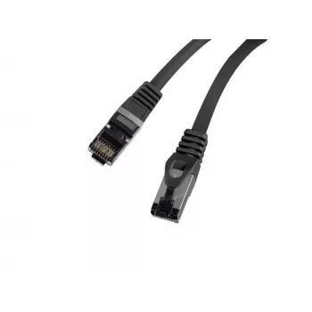 LANBERG Netzwerkkabel Cat8.1 S/FTP (S-STP) RJ-45–RJ-45 Schwarz 0,25 m