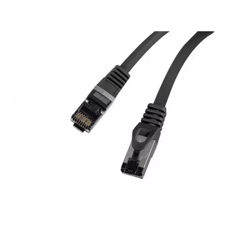 LANBERG Netzwerkkabel Cat8.1 S/FTP (S-STP) RJ-45–RJ-45 Schwarz 0,25 m