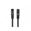 LANBERG Netzwerkkabel Cat8.1 S/FTP (S-STP) RJ-45–RJ-45 Schwarz 0,25 m