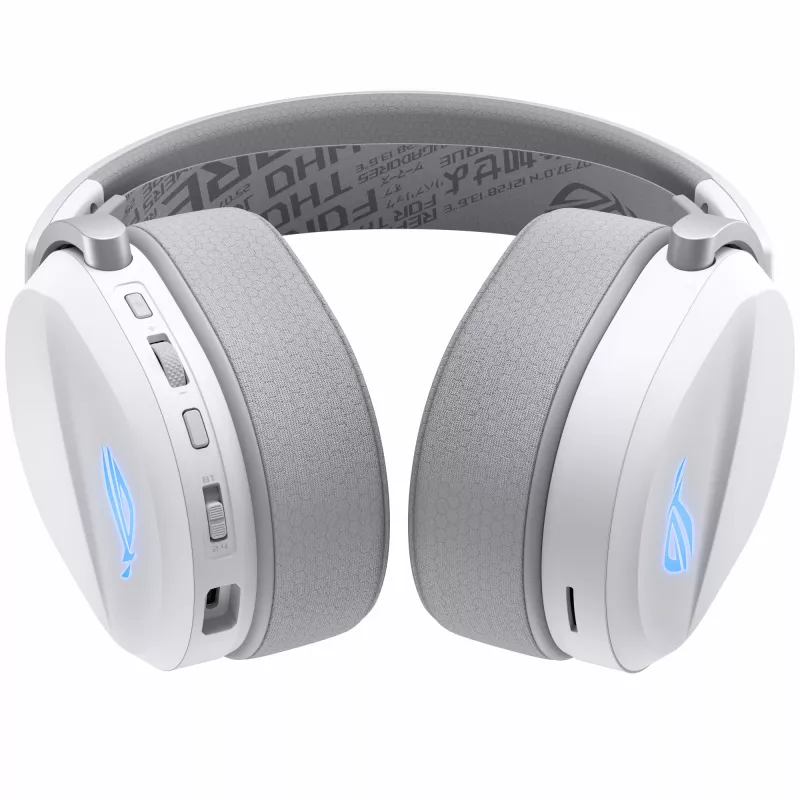 ASUS ROG Pelta Headset kabelgebunden & kabellos Kopfbügel Gaming USB Type-C Bluetooth Weiß