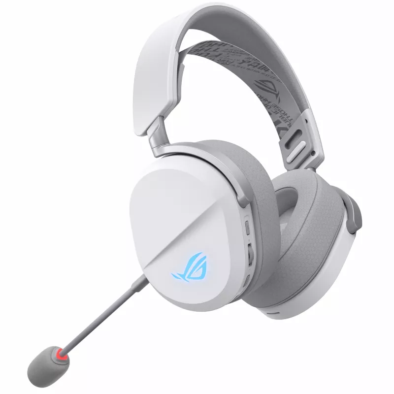 ASUS ROG Pelta Headset kabelgebunden & kabellos Kopfbügel Gaming USB Type-C Bluetooth Weiß