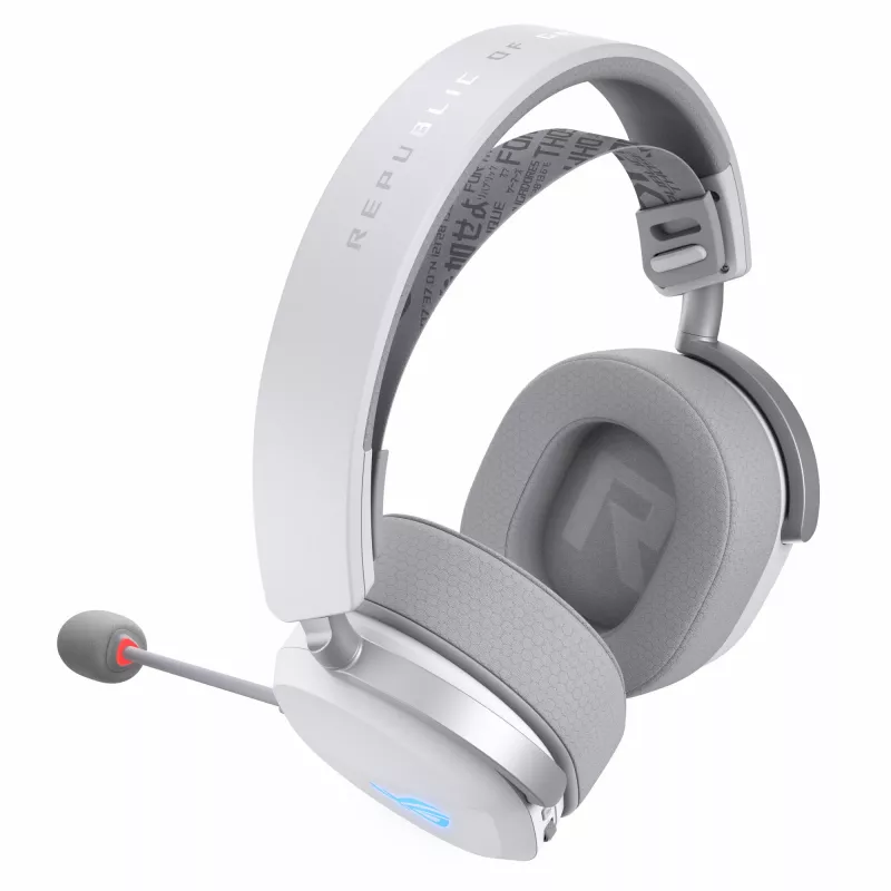 ASUS ROG Pelta Headset kabelgebunden & kabellos Kopfbügel Gaming USB Type-C Bluetooth Weiß