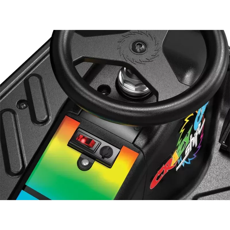 Elektro-Driftkart Razor CRAZY CART Shift Lightshow — wiederaufladbare Lithium-Batterie, LED-Lichtshow, 13 km/h, 40 min