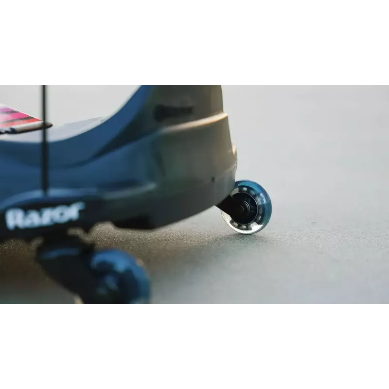 Elektro-Driftkart Razor CRAZY CART Shift Lightshow — wiederaufladbare Lithium-Batterie, LED-Lichtshow, 13 km/h, 40 min