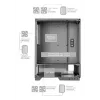 PC-Gehäuse TACENS MARS MC-PULSAR LCD ATX Midi Tower, gehärtetes Glas, Front-LCD, USB-C, unterstützt GPU 33,2 cm