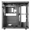 PC-Gehäuse TACENS Mars Gaming MCV-ONE Midi Tower – Schwarz, ATX/Micro-ATX/Mini-ITX, gehärtetes Glas, unterstützt 120-mm-Lüfter
