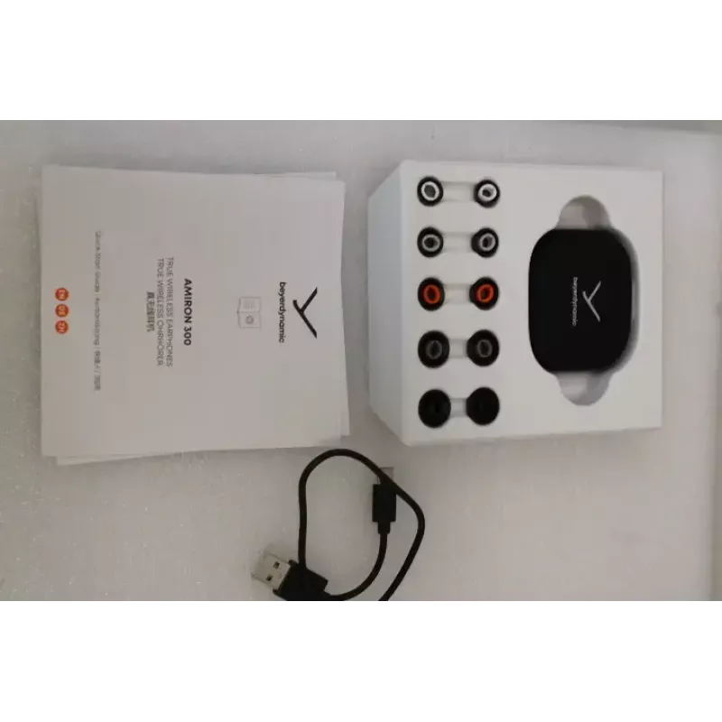 TWS-Ohrhörer Beyerdynamic AMIRON 300 mit Ladecase, eingebautem Mikrofon, Bluetooth, ANC — schwarz