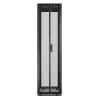 APC Easy Rack, 48U, Schwarz, mit Dach, Rollen, Füßen, 4 Halterungen und Seitenverkleidungen, ohne Boden, 2258H x 600B x 1000T mm