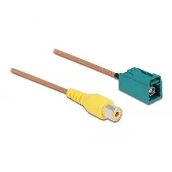 Kabel FAKRA Z Buchse auf Cinch-Buchse RG-179 32 cm DeLOCK