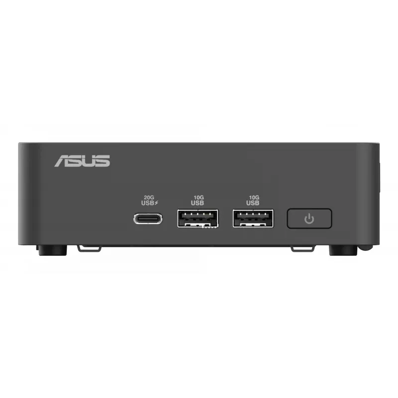 Mini PC Barebone ASUS NUC 15 Pro Schwarz — Intel Core Ultra 5, DDR5 bis zu 96 GB, M.2 SSD, Wi‑Fi 7, Bluetooth 5.4, 1x RJ‑45, 120W Netzteil
