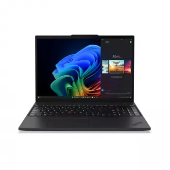 Laptop Lenovo ThinkPad T16 Gen 4 (AMD) — 16 Zoll WUXGA, AMD Ryzen AI 7 350 2 GHz, 64 GB DDR5, 1 TB SSD, Windows 11 Pro, Schwarz