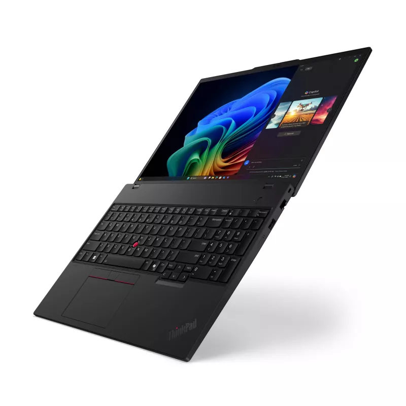 Laptop Lenovo ThinkPad T16 Gen 4 (AMD) — 16 Zoll WUXGA, AMD Ryzen AI 7 350 2 GHz, 64 GB DDR5, 1 TB SSD, Windows 11 Pro, Schwarz