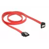 SATA Kabel DeLOCK 83980 0.7 m Schwarz Rot