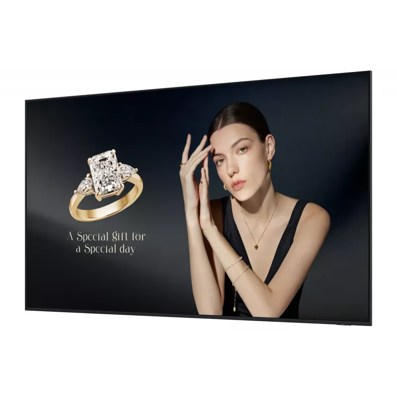 Samsung QH115F-X Digital Signage Flachbildschirm 2,92 m (115 Zoll) LCD WLAN 1000 cd/m² 4K Ultra HD Schwarz Tizen 24/7