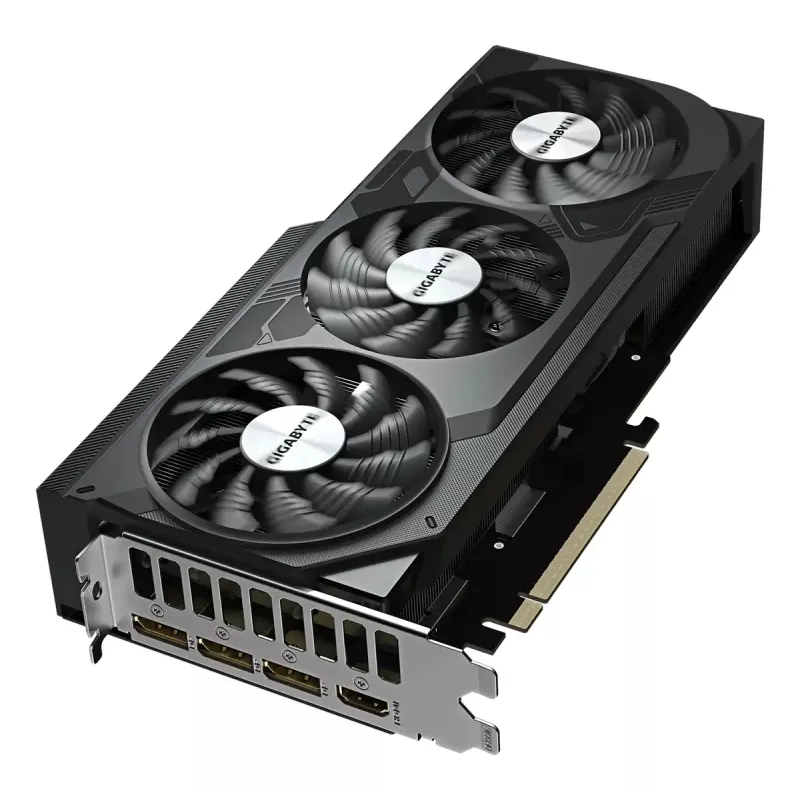 Grafikkarte GIGABYTE GeForce RTX 5070 Ti WINDFORCE OC V2 — 16 GB GDDR7, 256-Bit, PCIe 5.0, 2497 MHz, 3x DP, HDMI