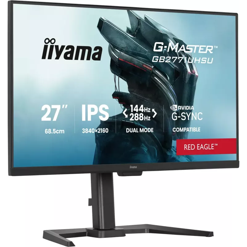 iiyama G-MASTER GB2771UHSU-B1 Computer-Monitor 68,6 cm (27 Zoll) 3840 x 2160 Pixel 4K Ultra HD LED Schwarz