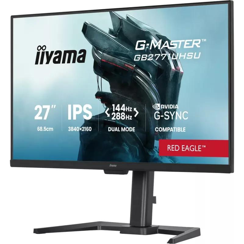 iiyama G-MASTER GB2771UHSU-B1 Computer-Monitor 68,6 cm (27 Zoll) 3840 x 2160 Pixel 4K Ultra HD LED Schwarz