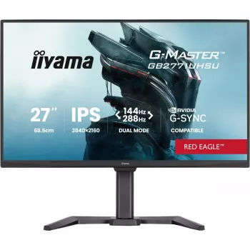 iiyama G-MASTER GB2771UHSU-B1 Computer-Monitor 68,6 cm (27 Zoll) 3840 x 2160 Pixel 4K Ultra HD LED Schwarz