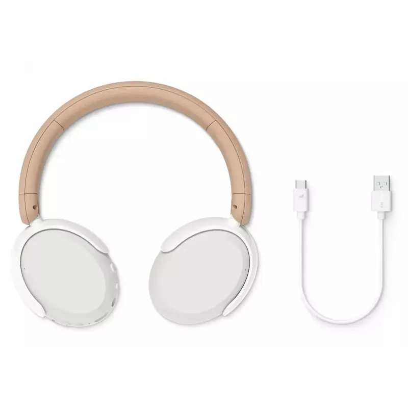 Philips 5000 series TAK5500AL/00 Kopfhörer/Headset Kabelgebunden & Kabellos Head-band Anrufe/Musik Bluetooth Amber, White