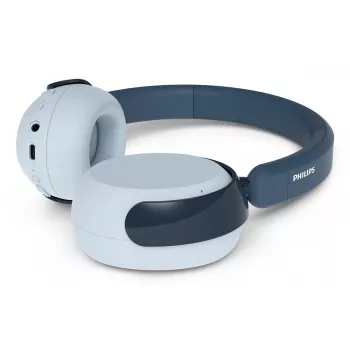 Philips 5000 series TAK5500RT Headset Kabelgebunden & Kabellos Kopfband Anrufe/Musik Bluetooth Blau, Grün