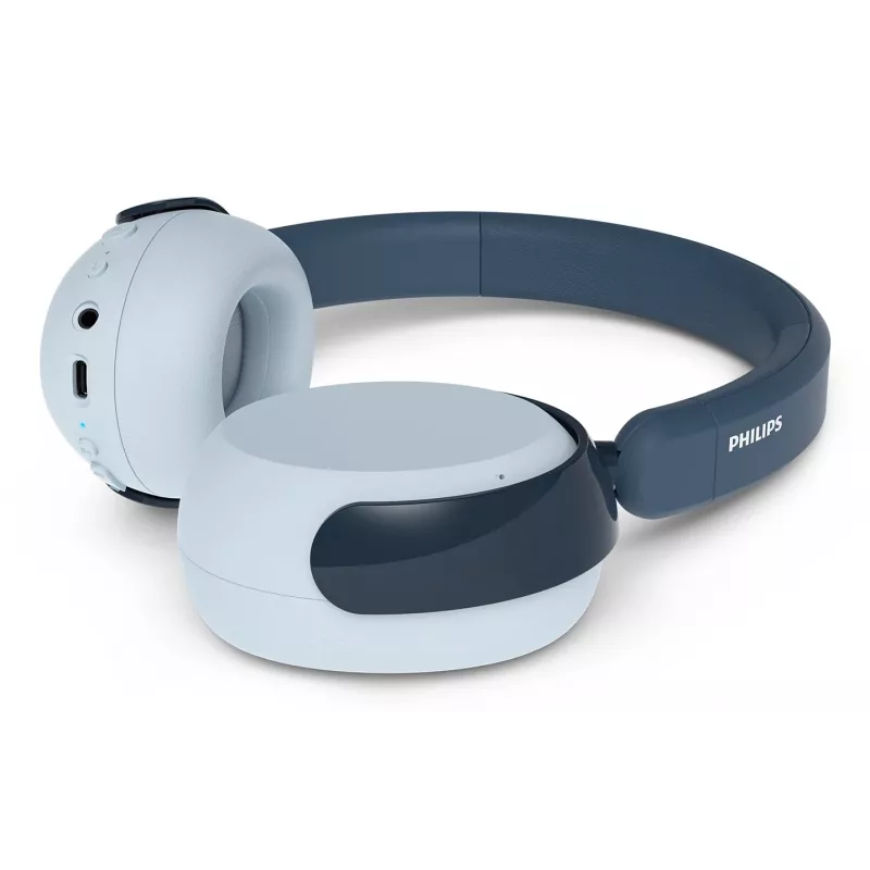 Philips 5000 series TAK5500RT Headset Kabelgebunden & Kabellos Kopfband Anrufe/Musik Bluetooth Blau, Grün