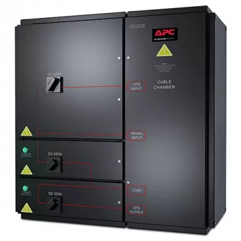 APC SYMMETRA PX 96/160KW WANDMONTAGE-WARTUNGSBYPASS-PANEL, 400V