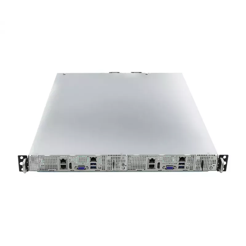 Server-Barebone ASRock 1U2N2G-AM5/2T — LGA 1718, DDR5 bis zu 48 GB, 10Gb Ethernet, Aspeed AST2600, 1600W PSU